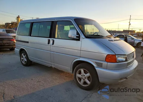 2002 Volkswagen Eurovan Gls from USA, damaged, VIN WV2KB47062H010988